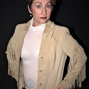 Genuine Suede Fringed Jacket